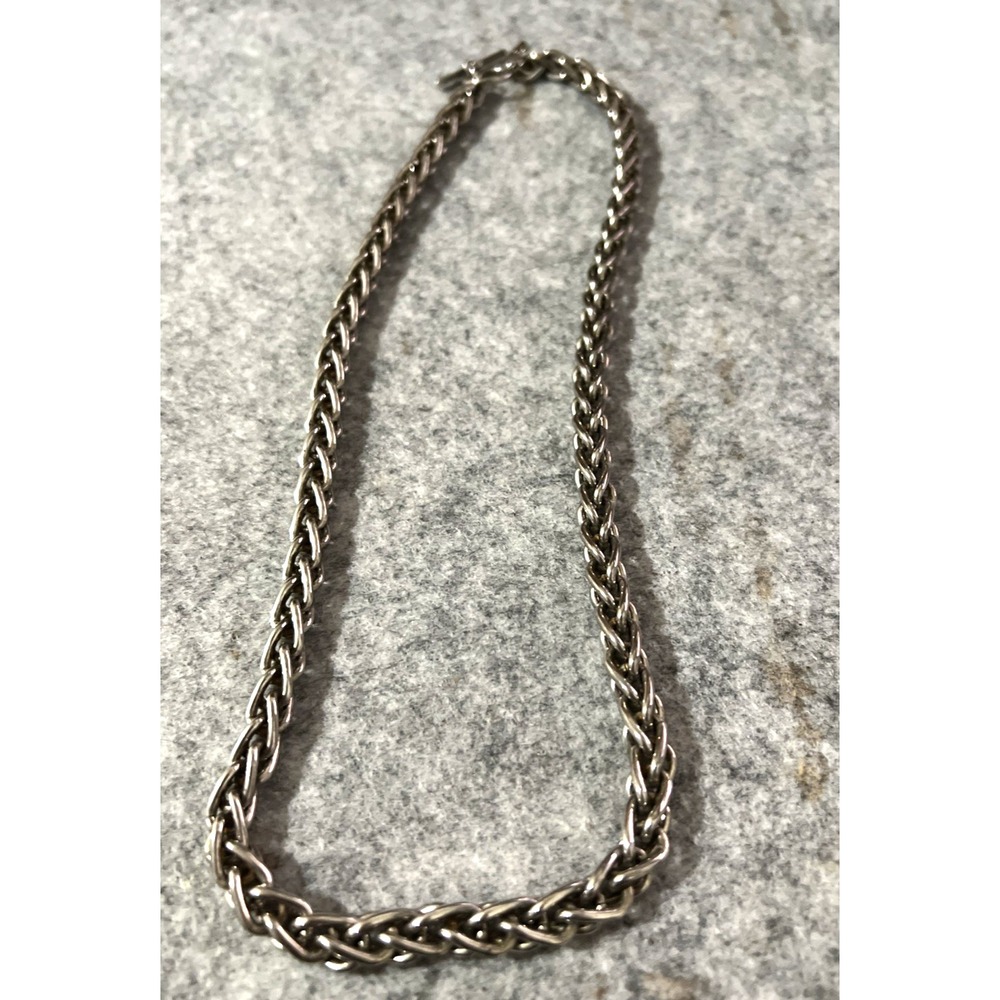 Anne Klein Curb Chain Bracelet Signed Vintage Toggle Closure
